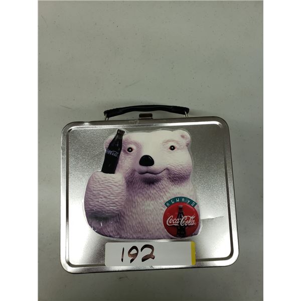 POLAR BEAR LUNCH BOX TIN