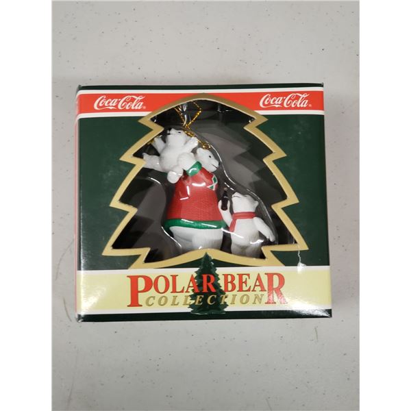 COLA BEAR COLLECTION ORNAMENT