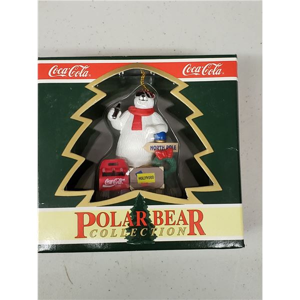 COLA BEAR COLLECTION ORNAMENT