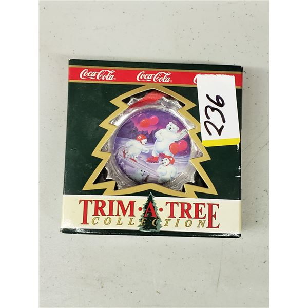 COCA COLA TRIM-A-TREE ORNAMENT COLLECTION