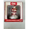 Image 2 : GLASS BLOWN COCA COLA BOTTLE ORNAMENT