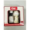 Image 2 : COCA COLA PEARLESCENT PORCELIAN ORNAMENT COLLECTION