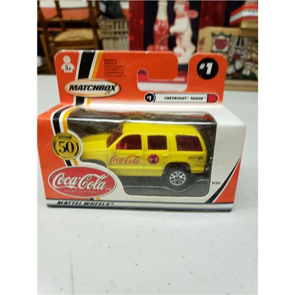 COCA COLA MATCHBOX - CHEVEROLET TAHOE