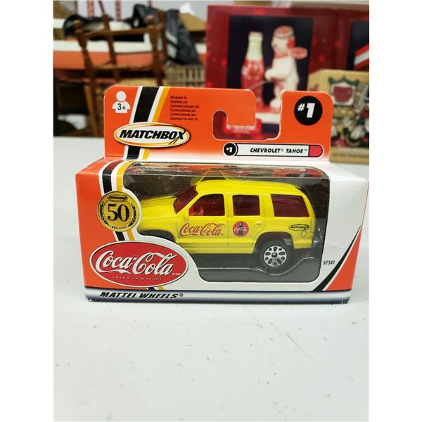 COCA COLA MATCHBOX - CHEVEROLET TAHOE