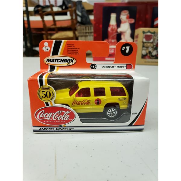 COCA COLA MATCHBOX - CHEVEROLET TAHOE