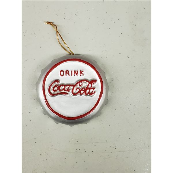 COCA COLA BOTTLE CAP ORNAMENT