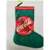 Image 1 : COCA COLA STOCKING SEQUIN BOTTLE . GREEN