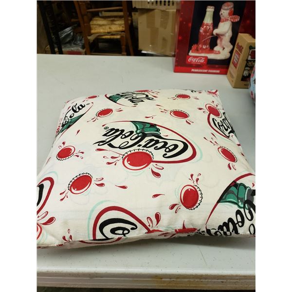 COCA COLA THROW PILLOW