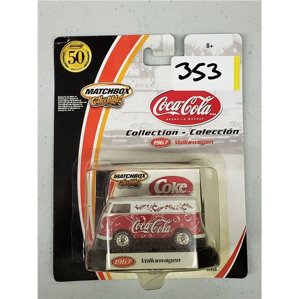 MATCHBOX COCA COLA 1967 VOLKSWAGEN