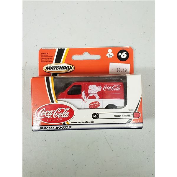 MATCHBOX COCA COLA FORD TRANSIT