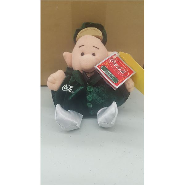 COCA COLA BEAN BAG PLUSH ELF