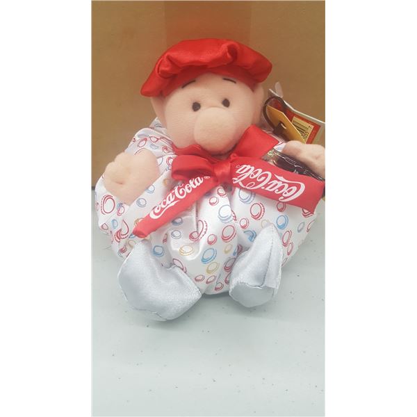 COCA COLA BEAN BAG PLUSH ELF