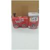 Image 1 : COCA COLA TRAIN TIN WITH WHEELS TOTAL SIZE -  7" X 3.75" X 3"  BACK SIZE - 2.75" X 2.75" X 3.75"  FR