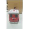 Image 2 : COCA COLA TRAIN TIN WITH WHEELS TOTAL SIZE -  7" X 3.75" X 3"  BACK SIZE - 2.75" X 2.75" X 3.75"  FR