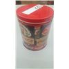 Image 1 : ROUND COCA COLA TIN DIAMETER 5"  HEIGHT 6.25"