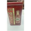 Image 2 : COCA COLA TIN 6" X 5" X 8.75"