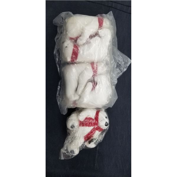 COCA COLA POLAR BEAR PLUSHES QUANTITY OF 5