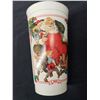 Image 1 : PLASTIC STORY OF SANTA CLAUS 1960 COCA COLA CUP
