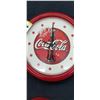 Image 2 : COCA COLA WALL CLOCK 10" DIAMETER