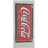 Image 1 : "DRINK COCA COLA IN BOTTLE 5 CENTS" HANGING DECOR