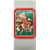 Image 1 : "SANTA WITH ELVES" COCA COLA TRAY ISSUED 1990