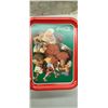Image 2 : "SANTA WITH ELVES" COCA COLA TRAY ISSUED 1990