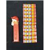 Image 2 : SANTA PEZ DISPENSER WITH 11 PACKS OF CANDY