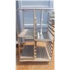 Image 1 : Mobile double Sheet Pan rack on wheels