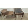 Image 2 : TWO SMALL COFFEE/SIDE TABLES