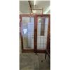 Image 1 : TWO FRENCH DOORS 30" SOME CRACKED PAINS AND ONE MISSING