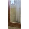 Image 3 : TWO FRENCH DOORS 30" SOME CRACKED PAINS AND ONE MISSING