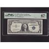Image 1 : 1957B $1 STAR Silver Certificate PMG 67EPQ