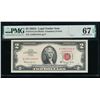 Image 1 : 1963A $2 Legal Tender Note PMG 67EPQ