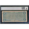 Image 2 : 1864 $5 T-69 Confederate PCGS 53