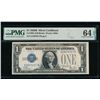 Image 1 : 1928B $1 Silver Certificate PMG 64EPQ