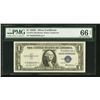 Image 1 : 1935F $1 Silver Certificate PMG 66EPQ