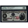 Image 1 : 1891 $2 Treasury Note PMG 64EPQ