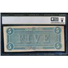 Image 2 : 1864 $5 T-69 Confederate PCGS 58PPQ