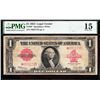 Image 1 : 1923 $1 STAR Legal Tender Note PMG 15