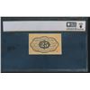 Image 2 : 25 Cent 1861 First Issue Fractional PCGS 63PPQ