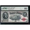 Image 1 : 1917 $2 Legal Tender Note PMG 66EPQ