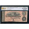 Image 1 : 1864 $5 T-69 Confederate PCGS 55PPQ