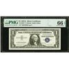 Image 1 : 1957A $1 STAR Silver Certificate PMG 66EPQ