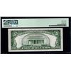 Image 2 : 1934A $5 STAR Silver Certificate PMG 53