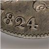 Image 3 : 1824/2 Capped Bust Quarter PCGS Genuine Cleaned