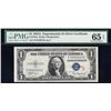 Image 1 : 1935A $1 S Experimental Silver Cert PMG 65EPQ