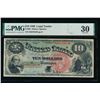 Image 1 : 1869 $10 Legal Tender Note PMG 30