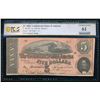 Image 1 : 1864 $5 T-69 Confederate PCGS 61