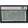 Image 2 : 1864 $5 T-69 Confederate PCGS 61