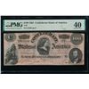 Image 1 : 1864 $100 T-65 Confederate PMG 40